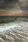 Rainbow over Dead Sea