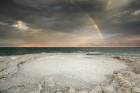 Rainbowover Dead Sea