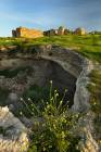 Ruins of deserted settlement