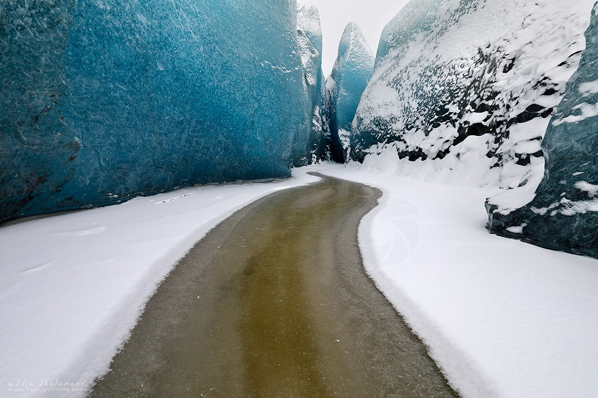 On the Edge of the Glacier